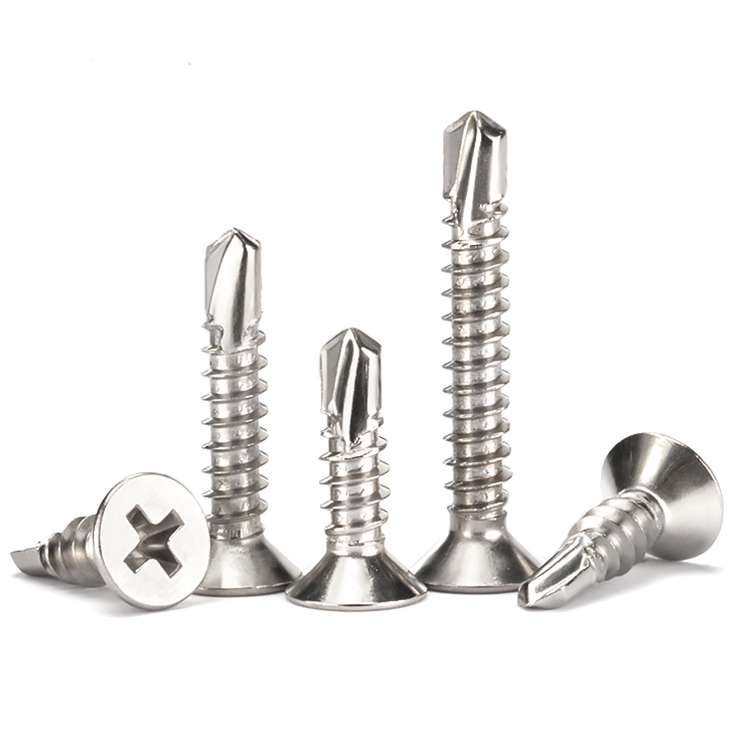 十字沉頭鉆尾螺絲 平頭燕尾 不銹鋼(304/316)碳鋼 合金鋼